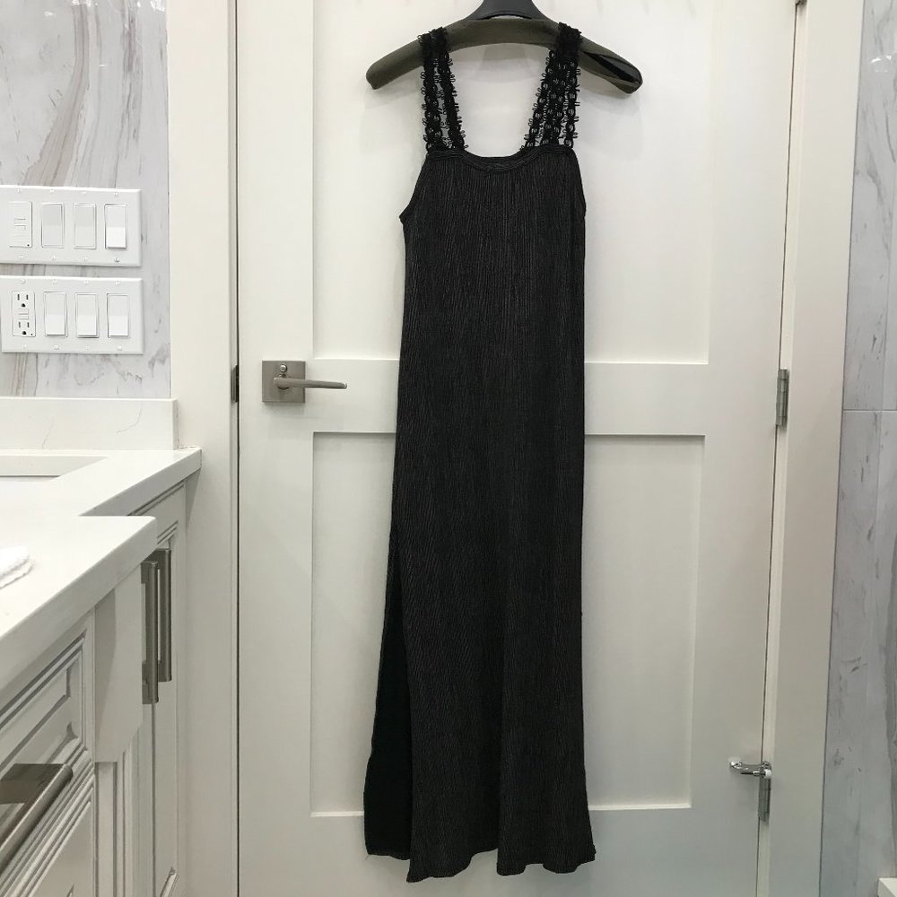 Burlap Coloured Martinica Sleeveless Midi Dress
